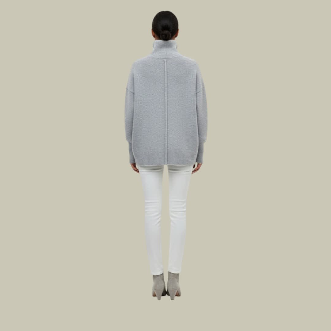 Noelle Relaxed Fit Roll Neck Jumper_2
