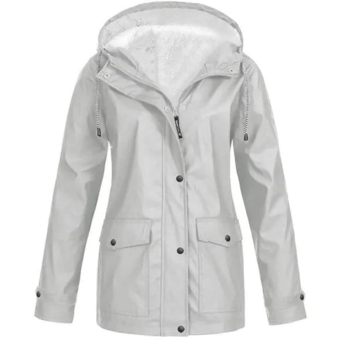 Cecily Sherpa Lined Hooded Parka Coat_5