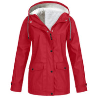 Cecily Sherpa Lined Hooded Parka Coat
