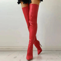 Tamsin Stiletto Thigh High Boots