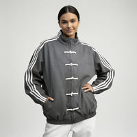 Gilda Retro Frog Button Track Jacket