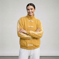 Gilda Retro Frog Button Track Jacket