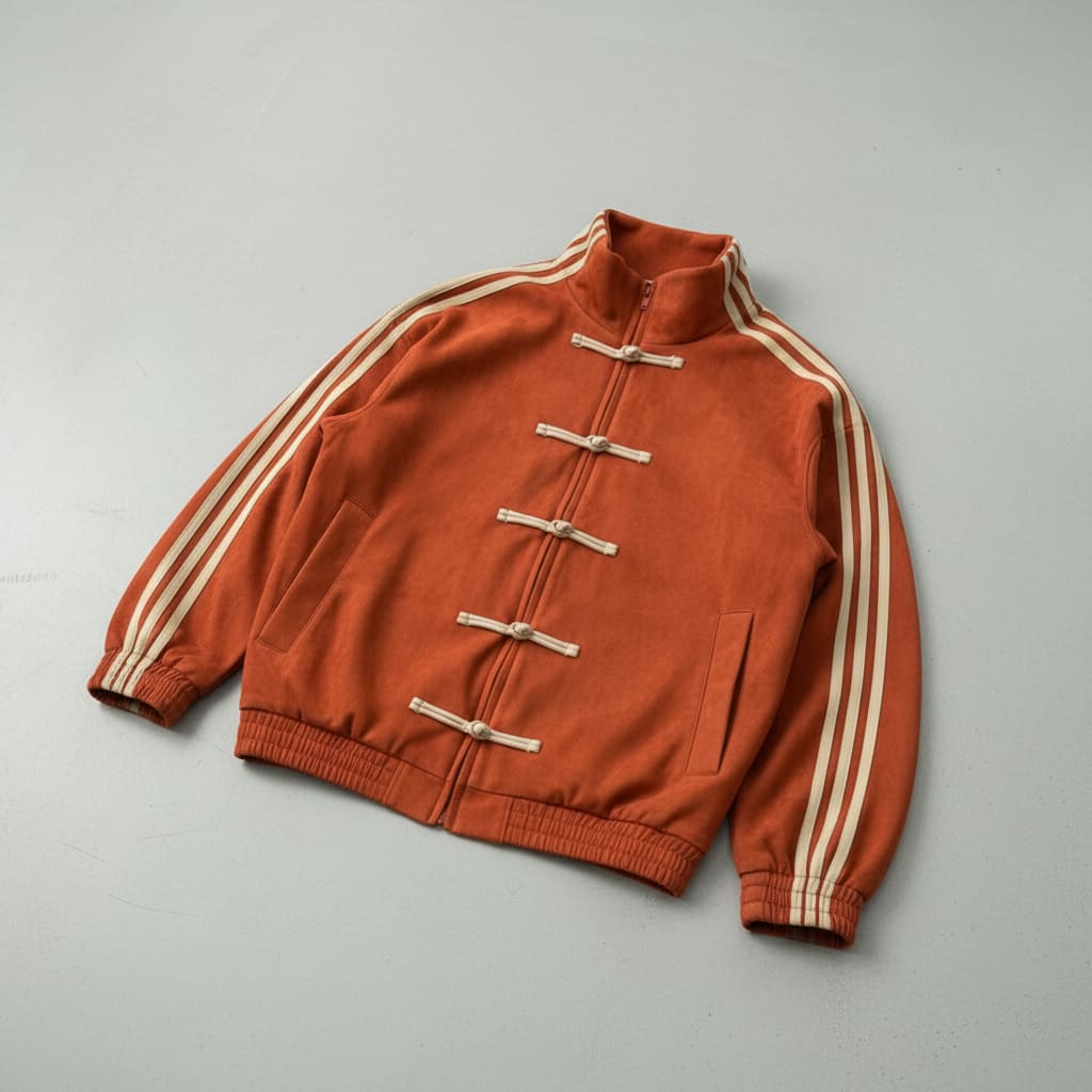 Gilda Retro Frog Button Track Jacket_9