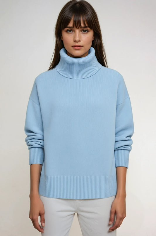 Rosalind Oversized Boxy Roll Neck Jumper_1